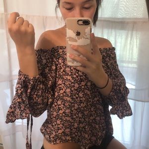 off the shoulder top